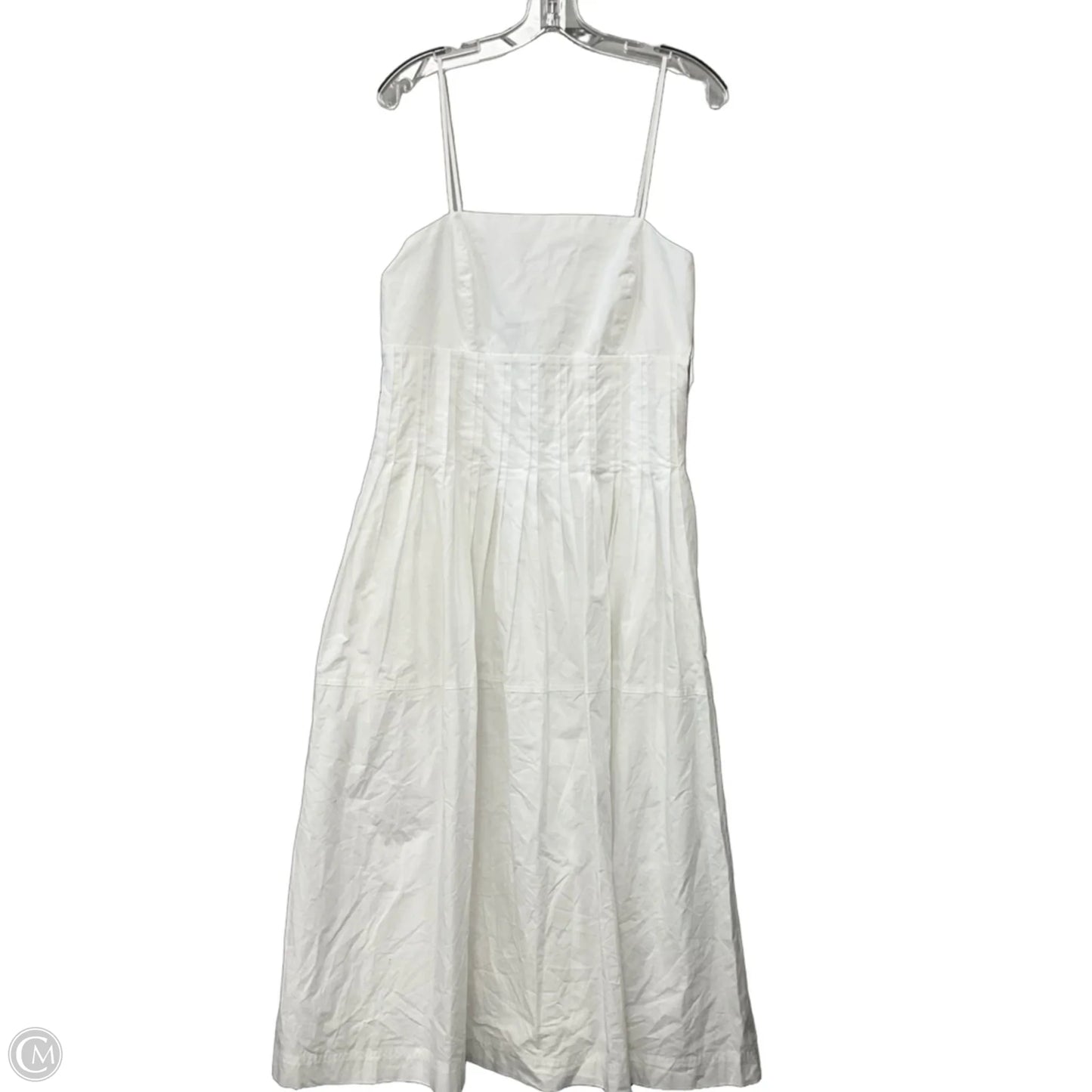Dress Casual Maxi By Banana Republic In White, Size: 10