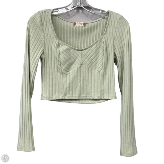 Top Long Sleeve By Altard State In Green, Size: S