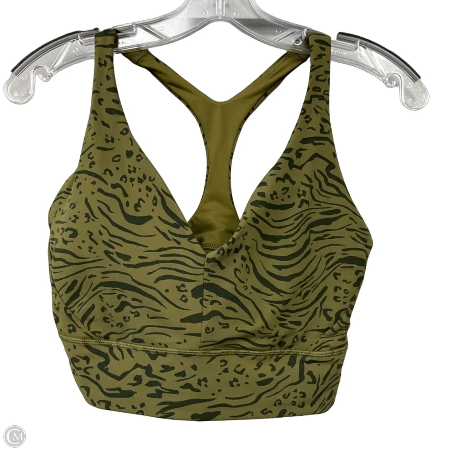Athletic Bra By Athleta In Green, Size: M