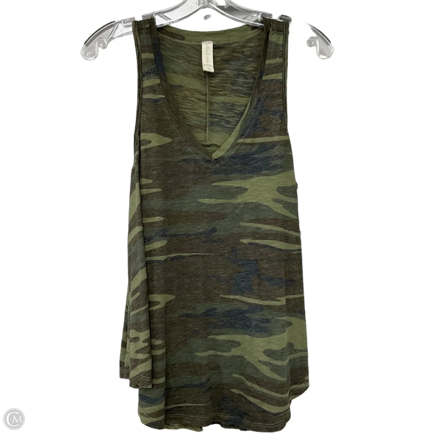 Top Sleeveless Basic By Altard State In Camouflage Print, Size: Xl