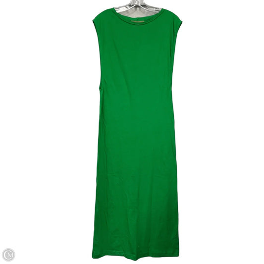 Dress Casual Maxi By Cmb In Green, Size: Xs