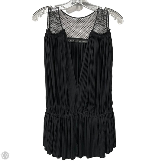 Top Sleeveless By Cma In Black, Size: S