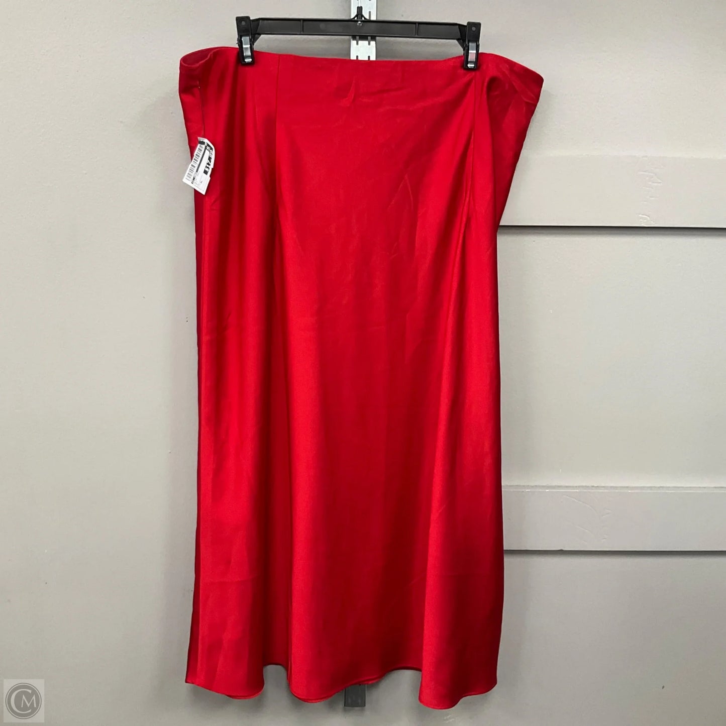 Skirt Maxi By J. Crew In Red, Size: Xl
