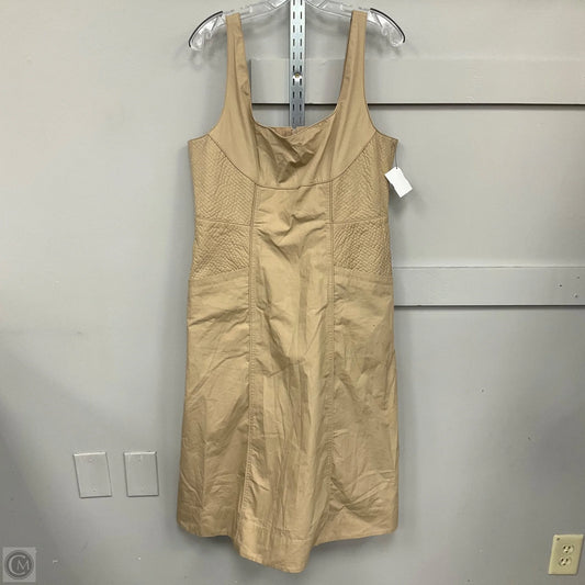 Dress Casual Maxi By Banana Republic In Tan, Size: 14
