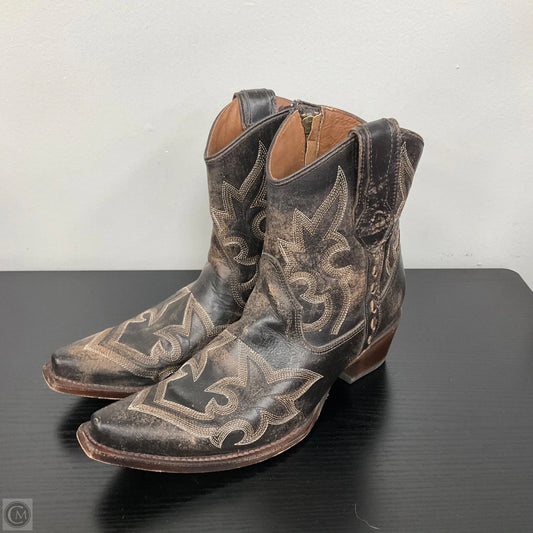 Boots Western By Cmb In Brown, Size: 9