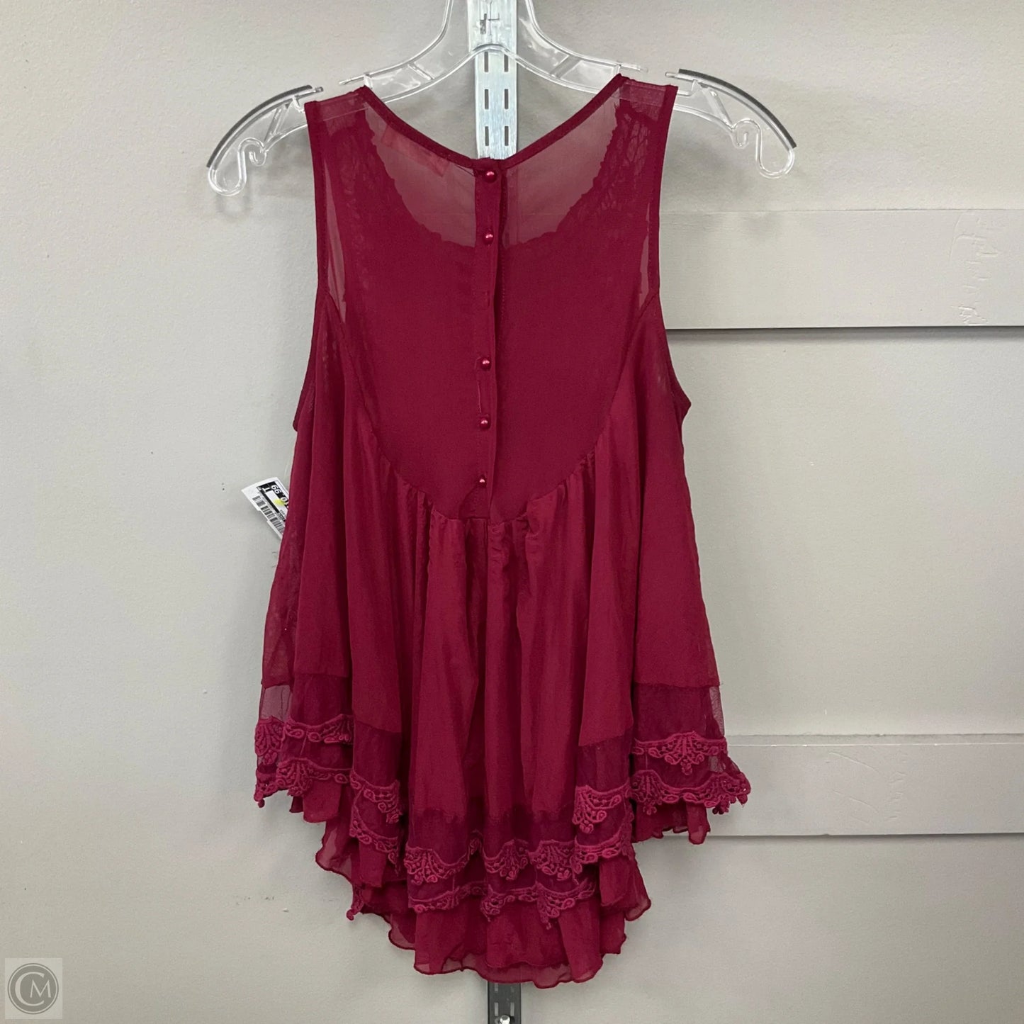 Top Sleeveless By Altard State In Red, Size: S