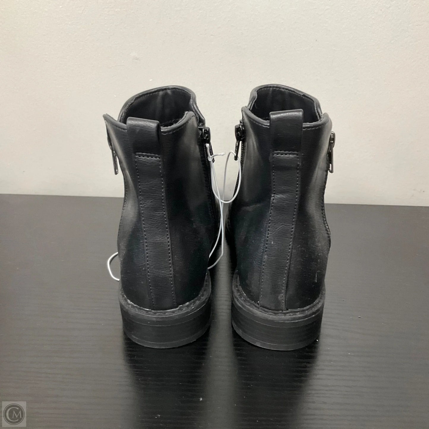 Boots Ankle Heels By Universal Thread In Black, Size: 6.5