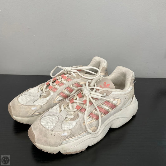 Shoes Sneakers By Adidas In Pink & White, Size: 8.5