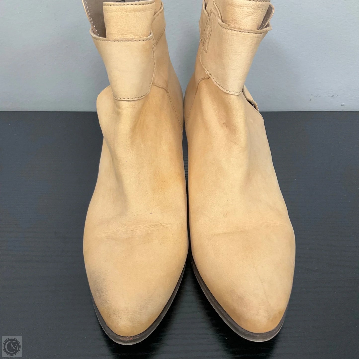 Boots Ankle Heels By Free People In Tan, Size: 9