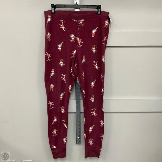 Pajama Pants By Old Navy In Maroon, Size: Xl