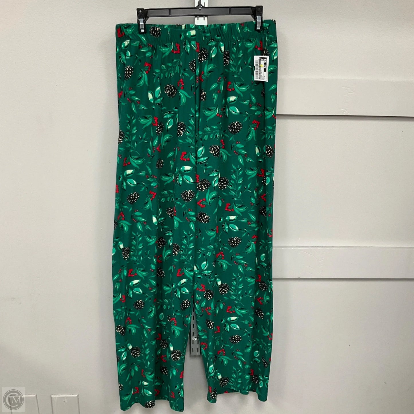 Pajama Pants By Simple Pleasures In Green, Size: M