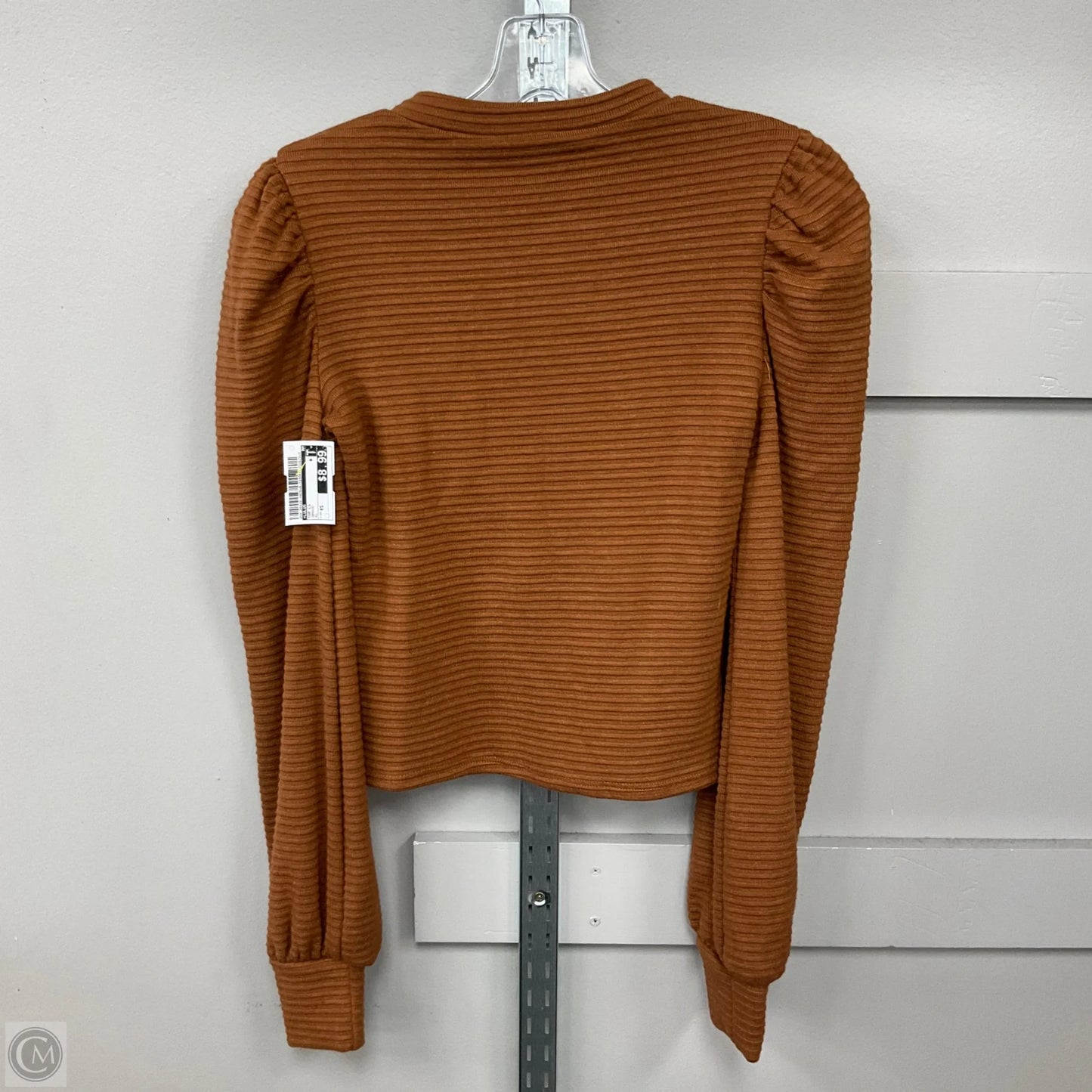 Top Long Sleeve By Lulus In Orange, Size: Xs