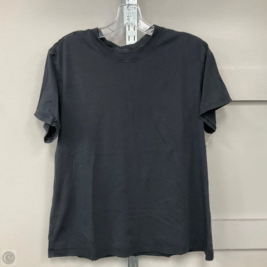 Top Short Sleeve Basic By Lululemon In Black, Size: 8