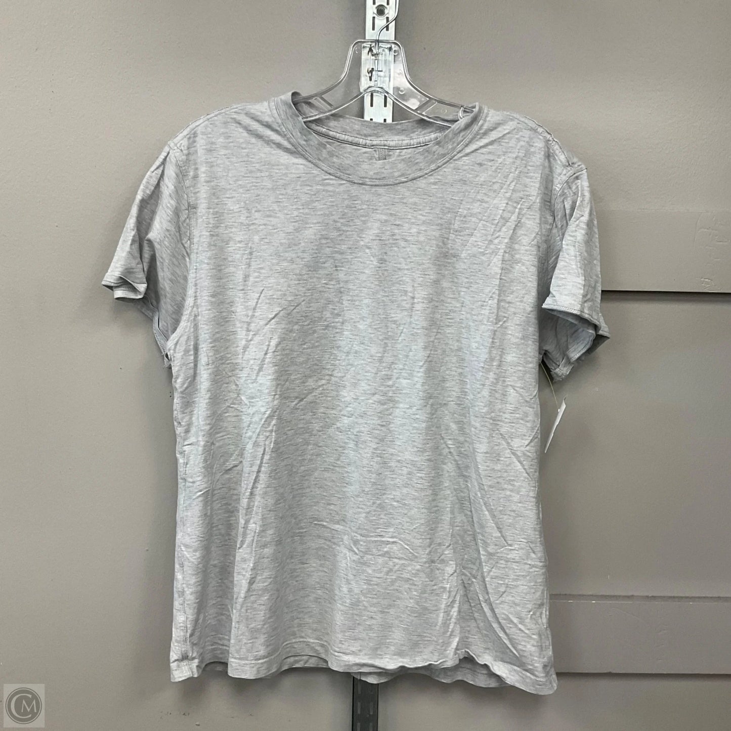 Top Short Sleeve Basic By Lululemon In Grey, Size: 8