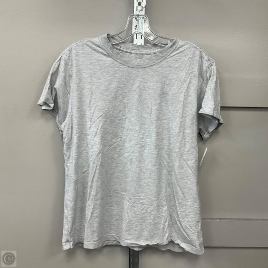 Top Short Sleeve Basic By Lululemon In Grey, Size: 8