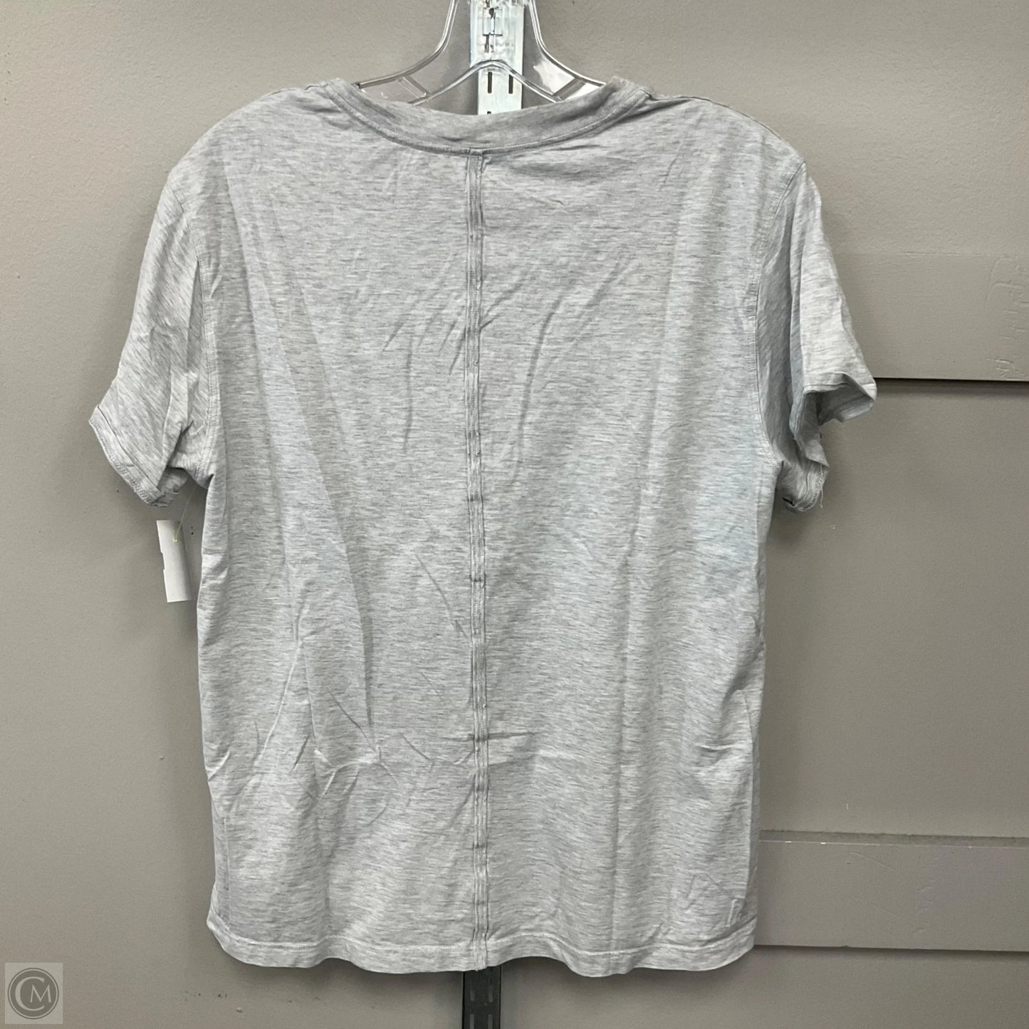 Top Short Sleeve Basic By Lululemon In Grey, Size: 8