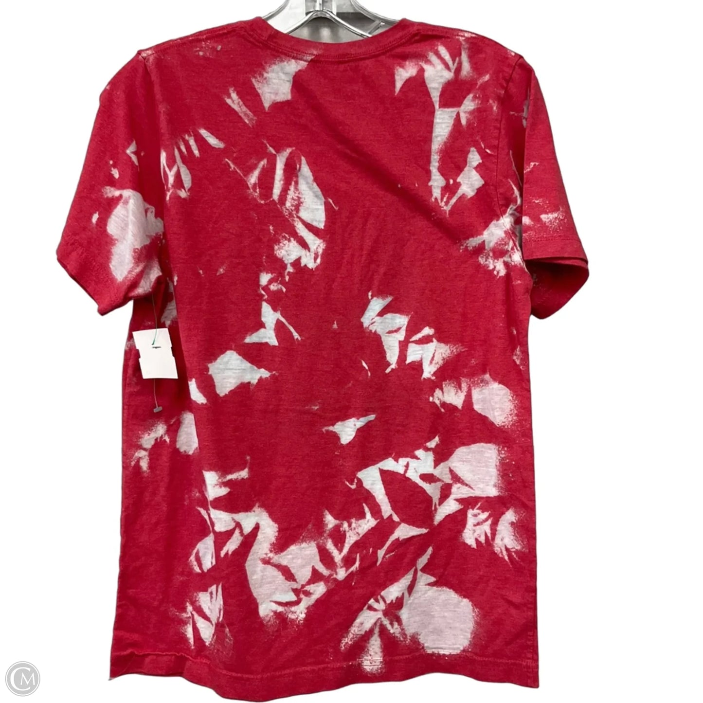 Top Short Sleeve By Canvas In Red, Size: M