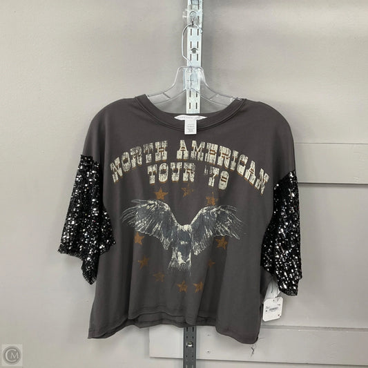 Top Short Sleeve By Altard State In Grey, Size: Xs