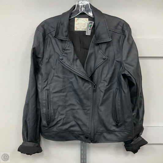 Jacket Moto By Altard State In Black, Size: L