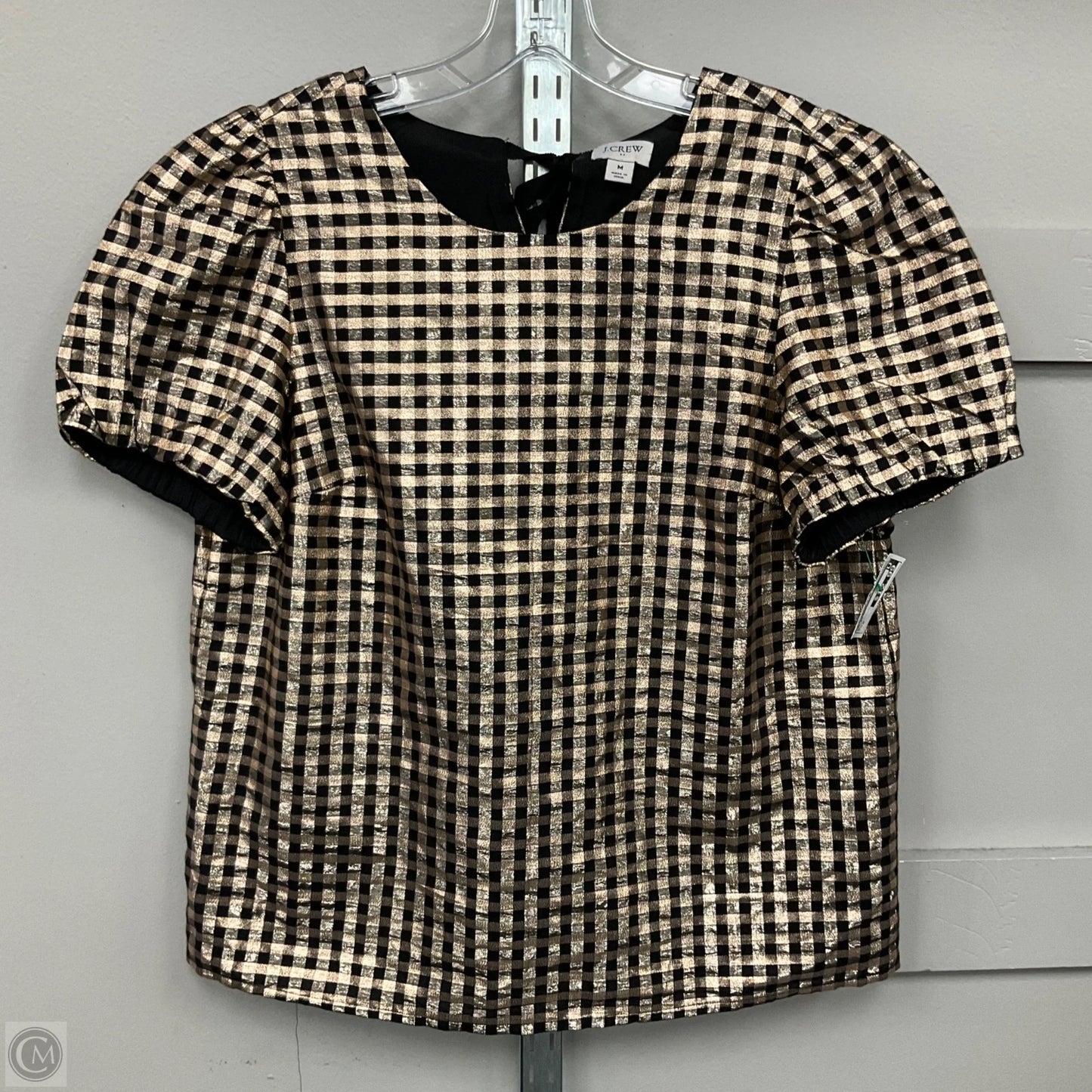 Top Short Sleeve By J. Crew In Brown, Size: M
