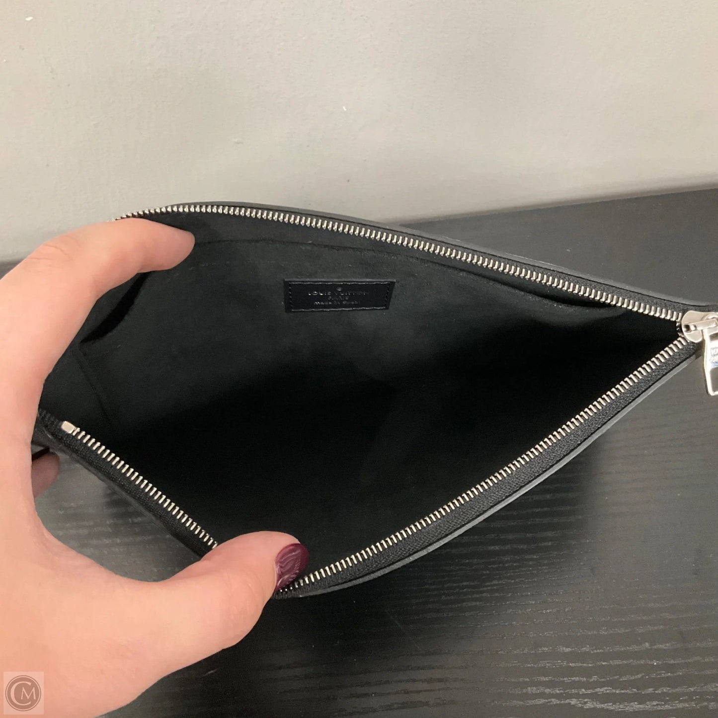 Wristlet Luxury Designer By Louis Vuitton, Size: Medium