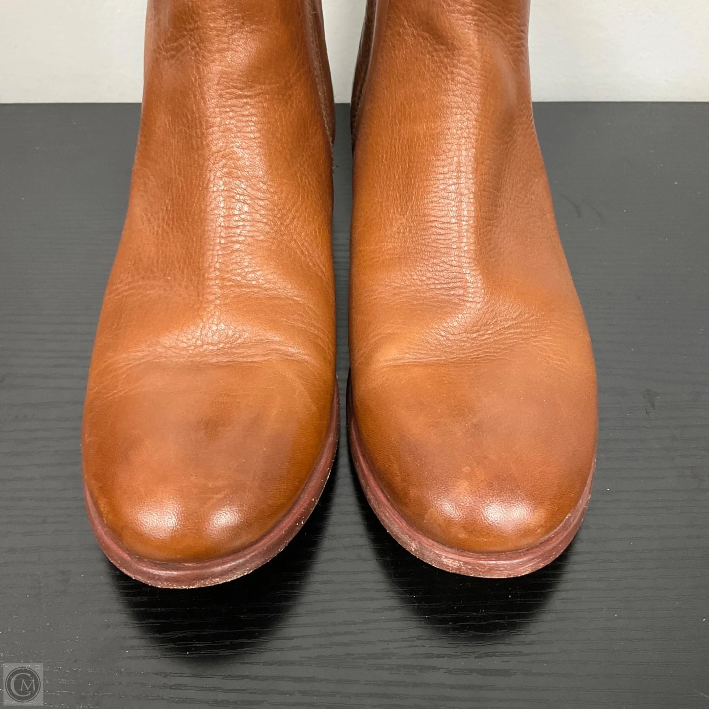 Boots Designer By Frye In Brown, Size: 9