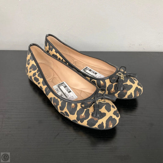 Shoes Designer By Coach In Animal Print, Size: 9
