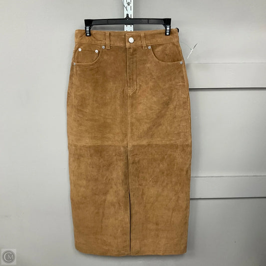 Skirt Midi By Blanknyc In Tan, Size: 0