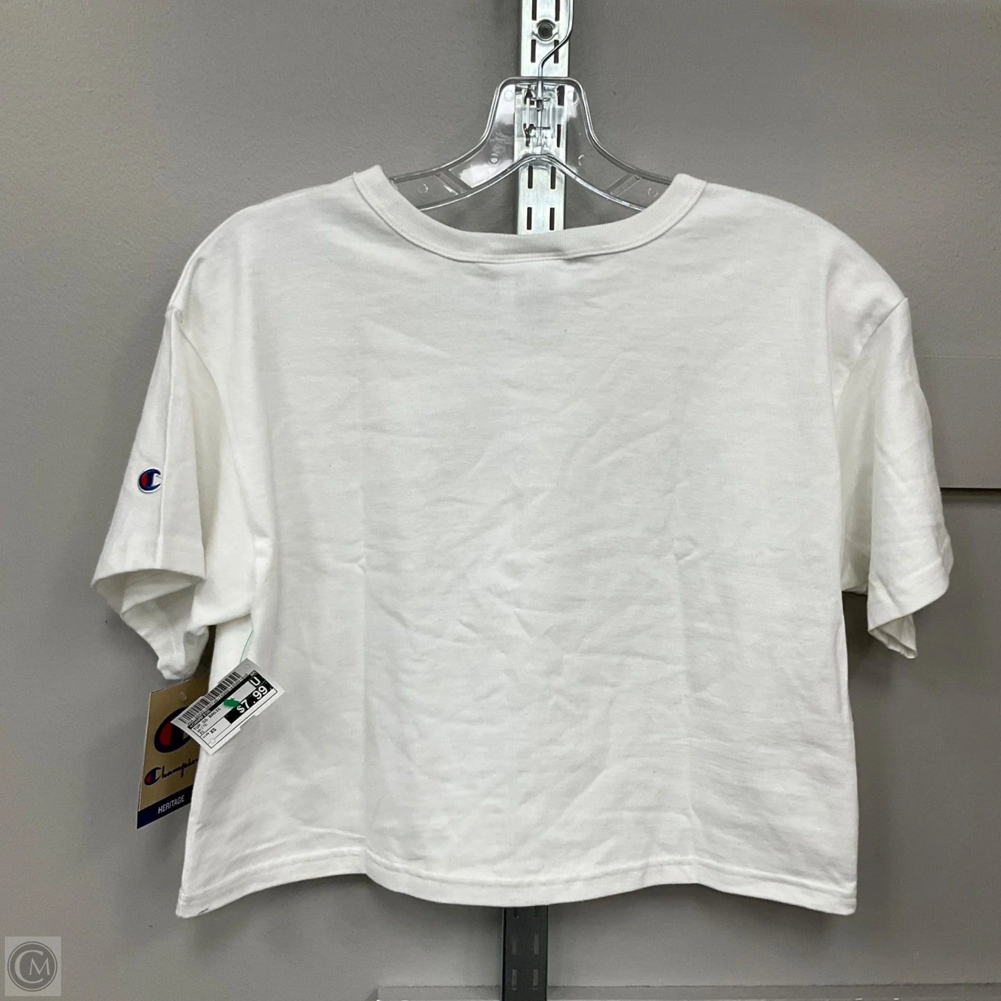 Top Short Sleeve Basic By Champion In White, Size: Xs