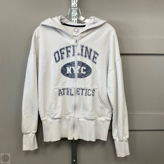 Jacket Fleece By Offline By Aerie In White, Size: S