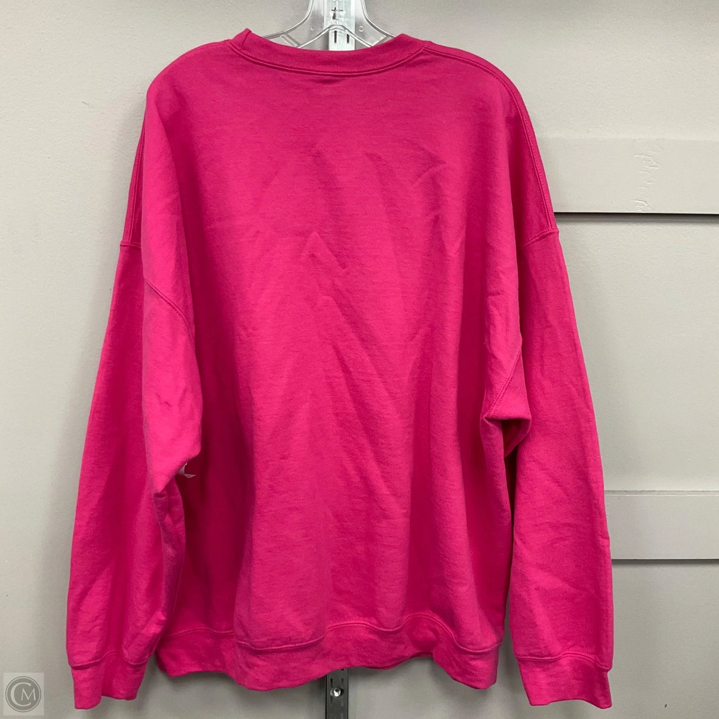Sweatshirt Crewneck By Gildan In Pink, Size: 3x