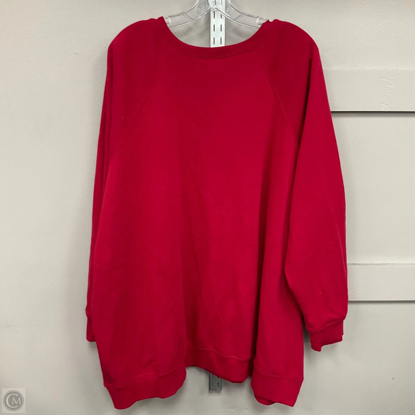 Sweatshirt Crewneck By Torrid In Red, Size: 4x