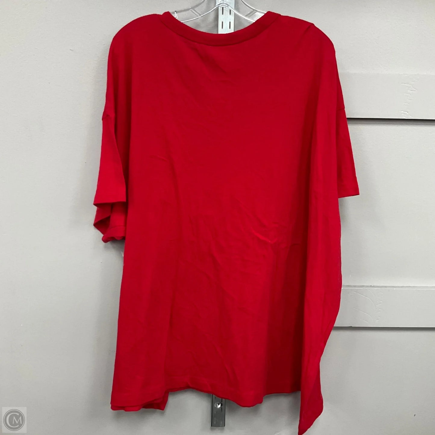 Top Short Sleeve By Old Navy In Red, Size: 4x