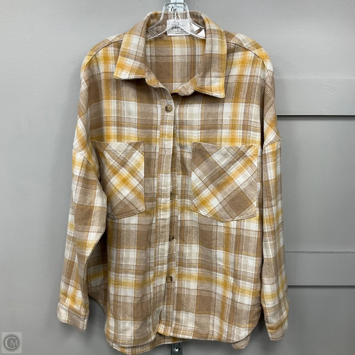 Jacket Shirt By The Native One In Yellow, Size: M