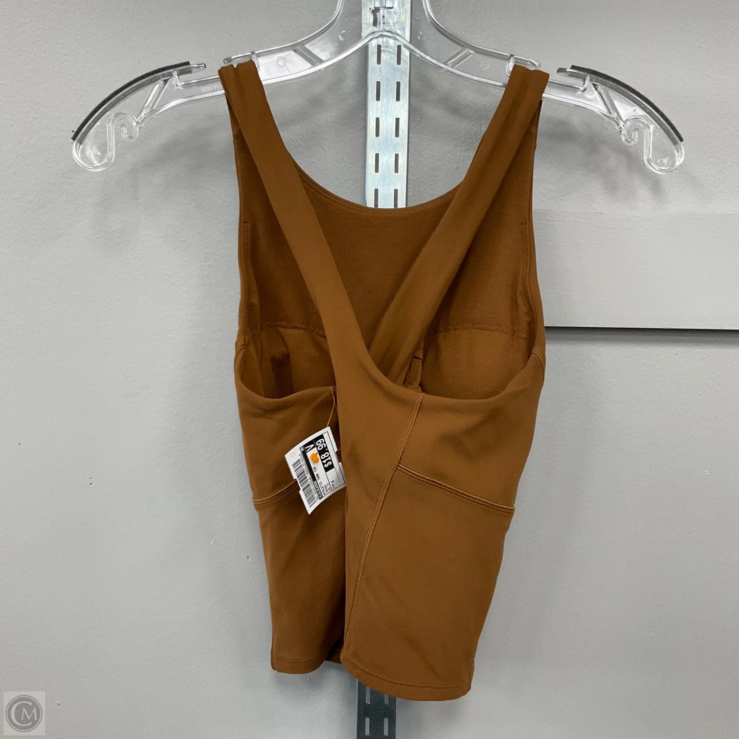 Athletic Tank Top By Lululemon In Brown, Size: 4