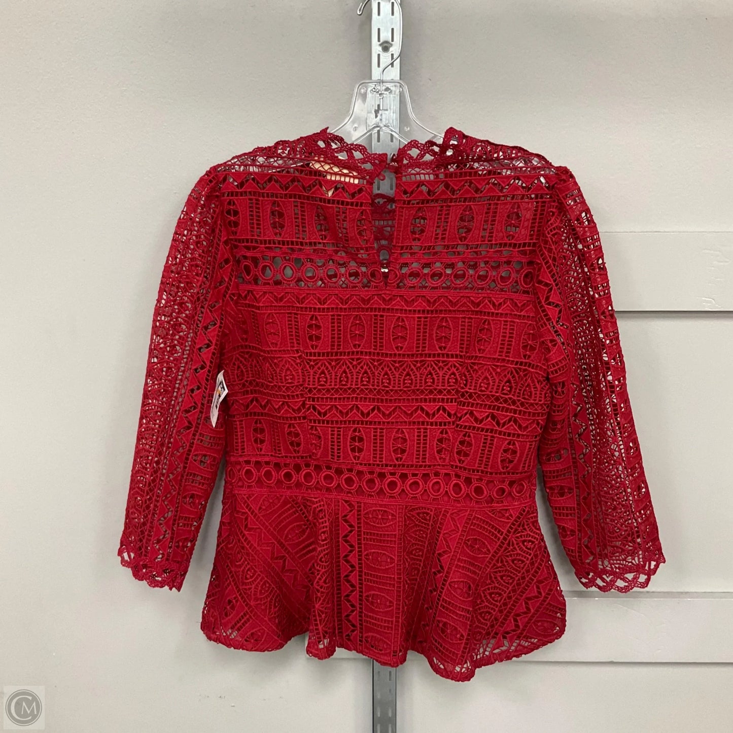 Top Long Sleeve By Moulinette Soeurs In Red, Size: 6