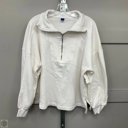 Sweatshirt Collar By Old Navy In White, Size: 2x