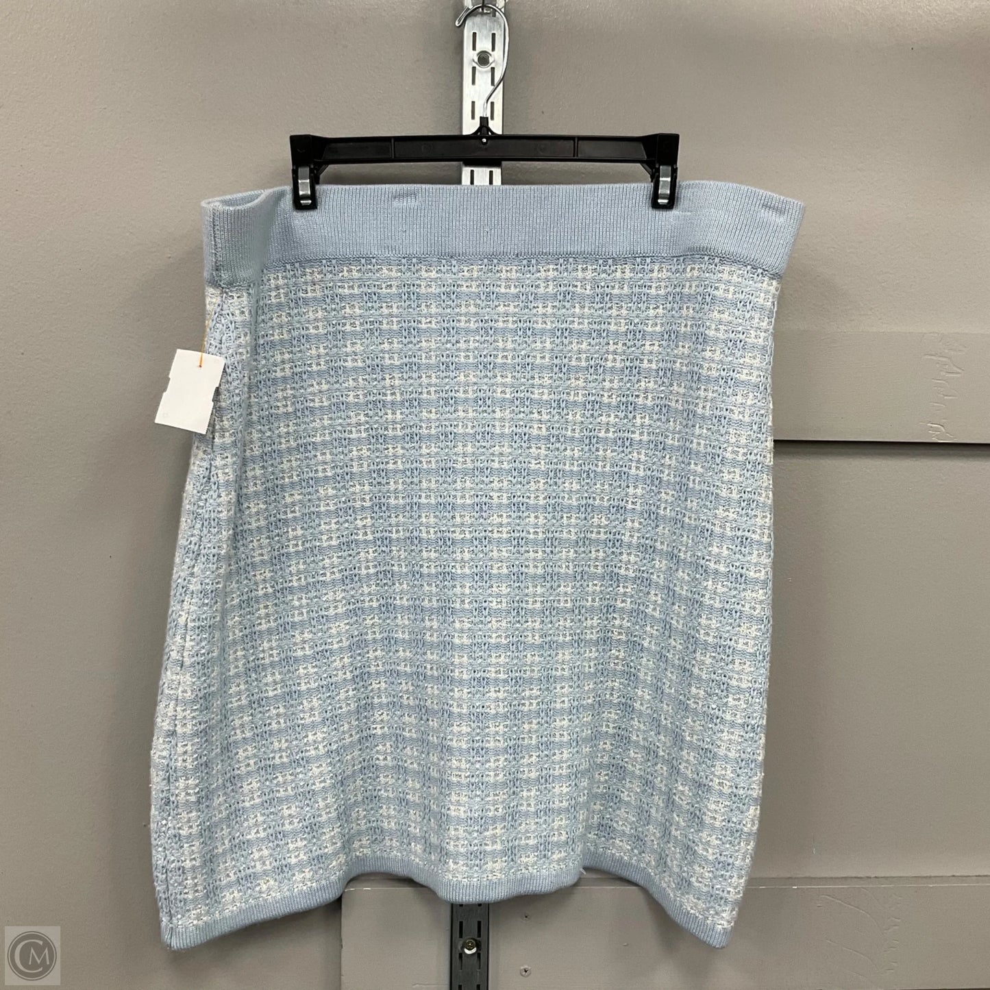 Skirt Midi By Free Assembly In Blue, Size: Xl