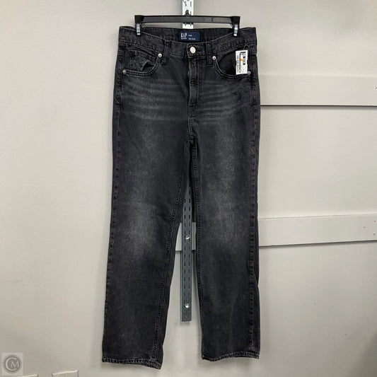 Jeans Skinny By Gap In Black Denim, Size: 2