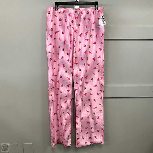 Football Pajama Pants By Gap In Pink, Size: S