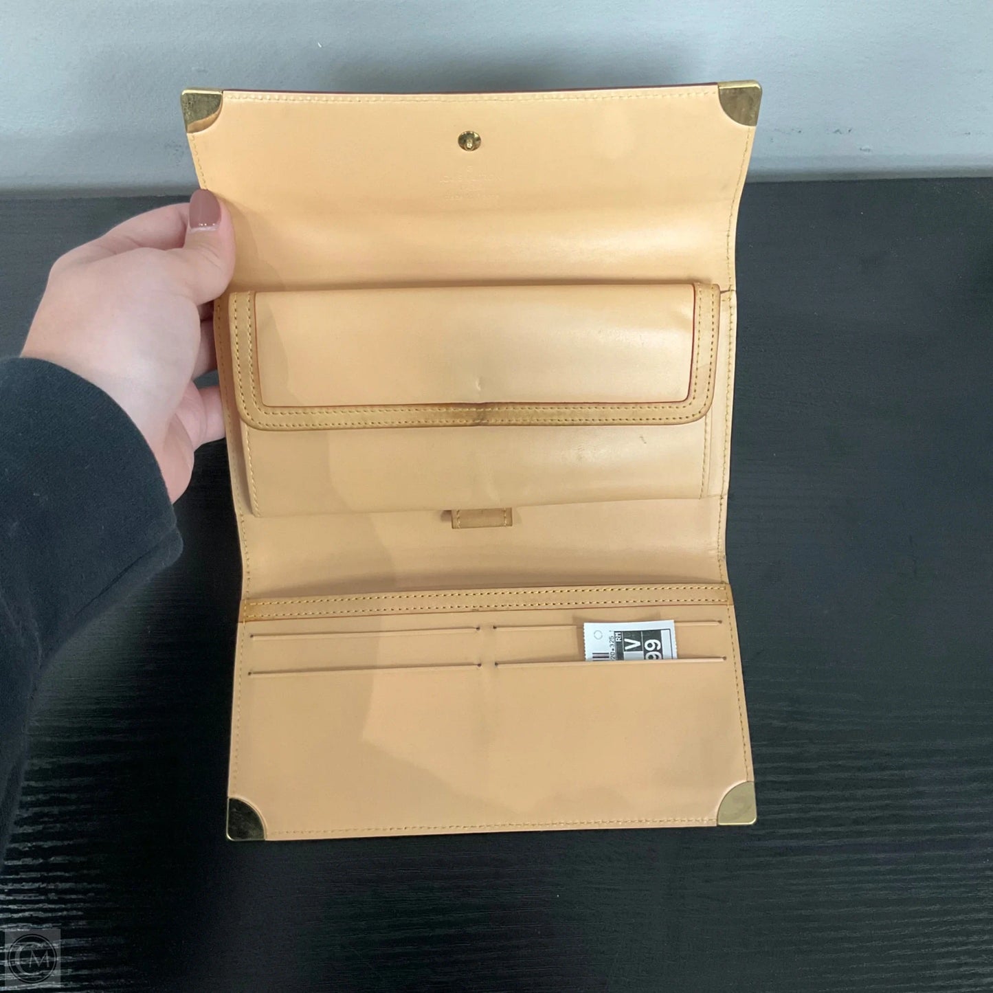 Wallet Luxury Designer By Louis Vuitton, Size: Large