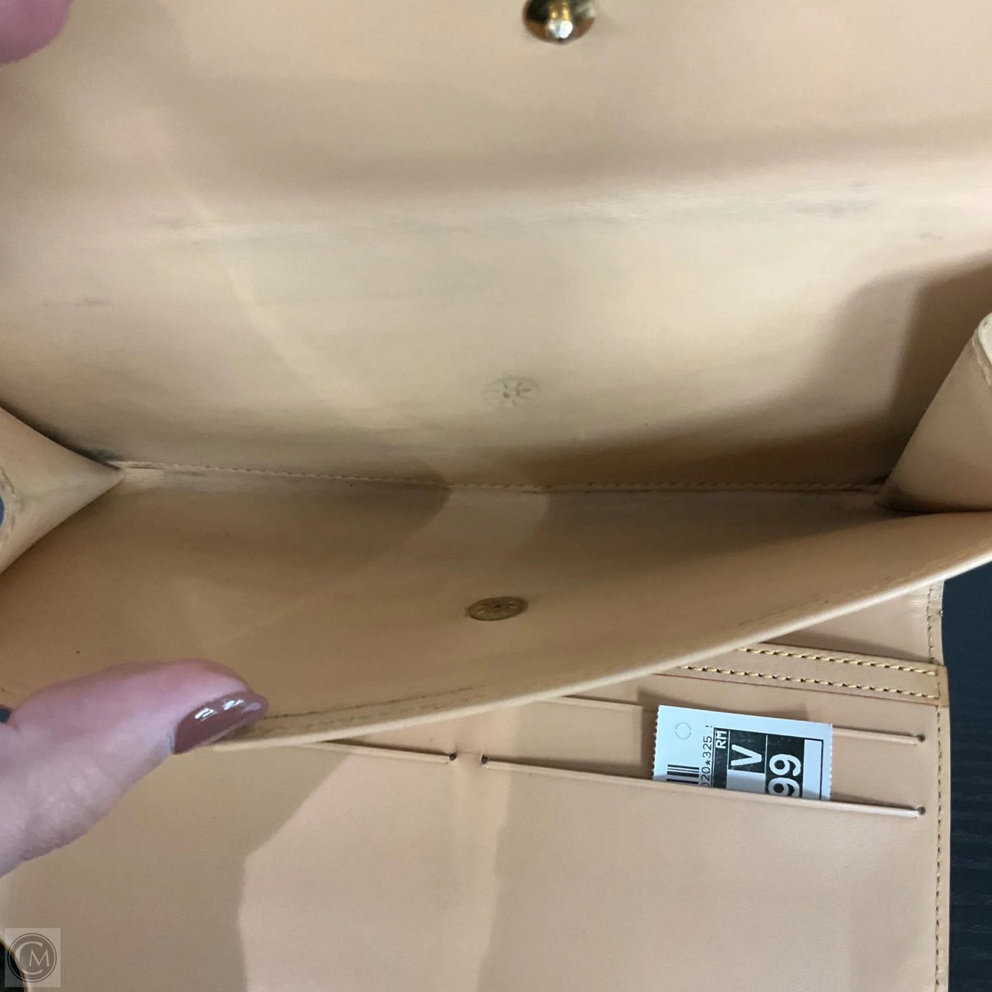 Wallet Luxury Designer By Louis Vuitton, Size: Large