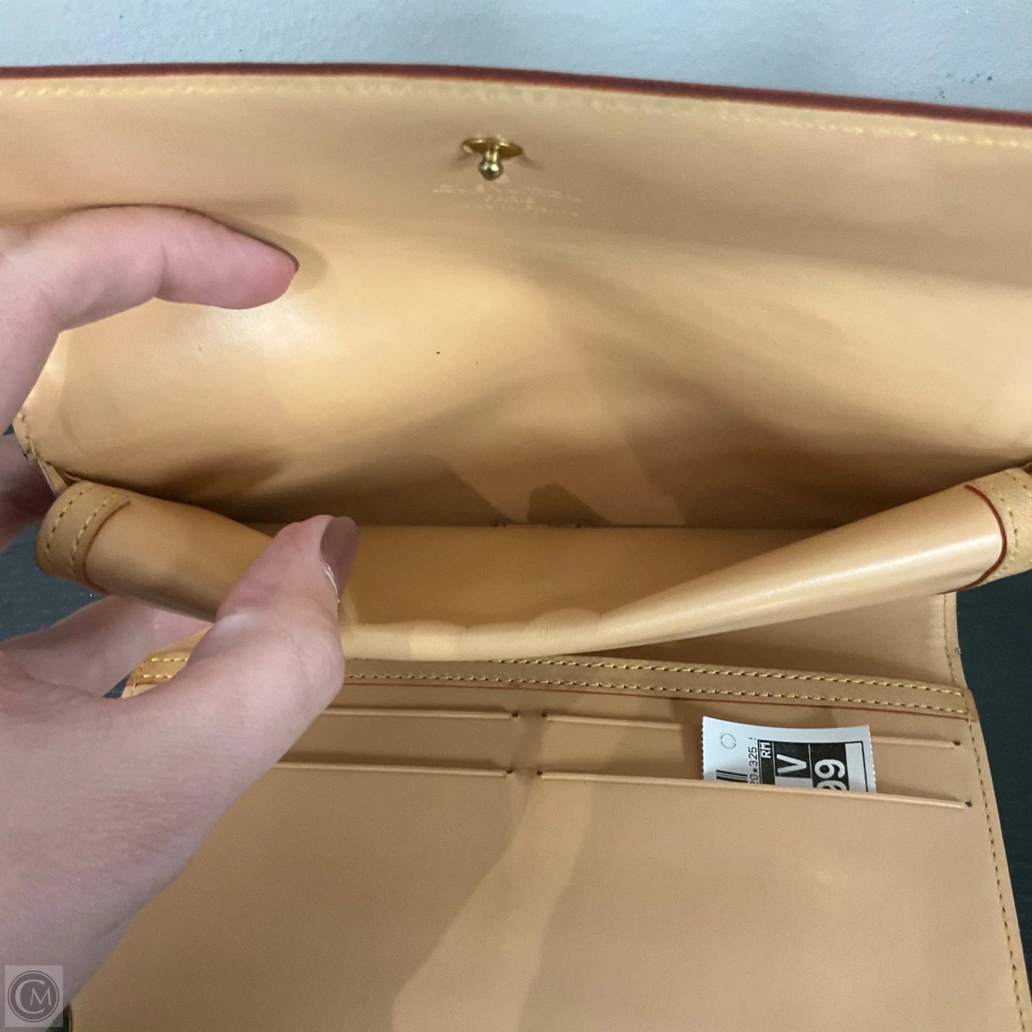 Wallet Luxury Designer By Louis Vuitton, Size: Large