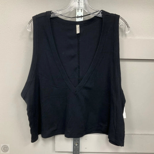 Top Sleeveless Basic By Free People In Black, Size: L