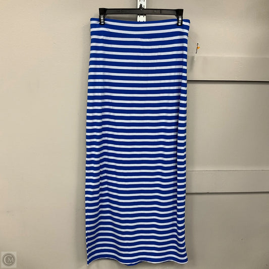 Skirt Maxi By Offline By Aerie In Blue & White, Size: S