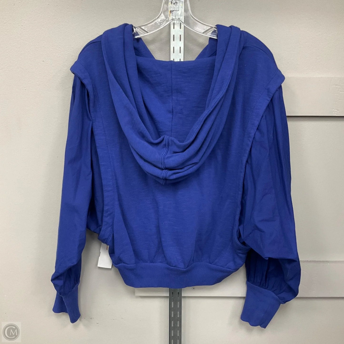 Sweatshirt Hoodie By Pilcro In Blue, Size: M