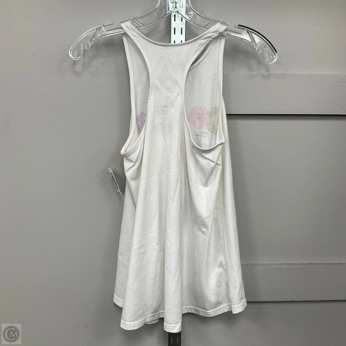 Top Sleeveless By Disney In White, Size: M