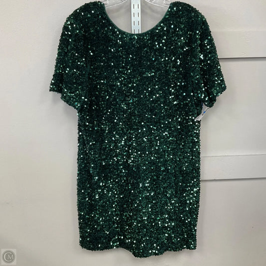 Dress Party Short By Alex Marie In Green, Size: L