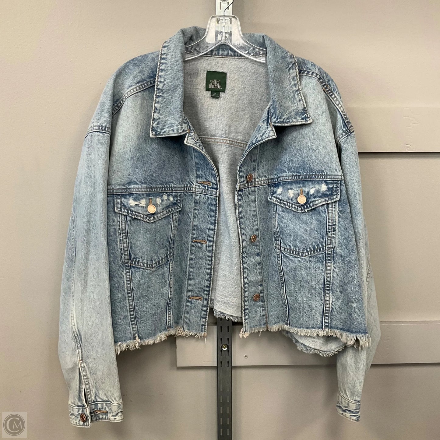 Jacket Denim By Wild Fable In Blue Denim, Size: Xl