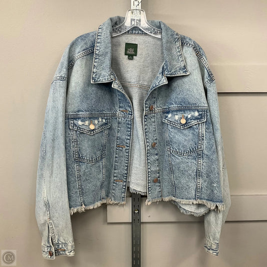 Jacket Denim By Wild Fable In Blue Denim, Size: Xl